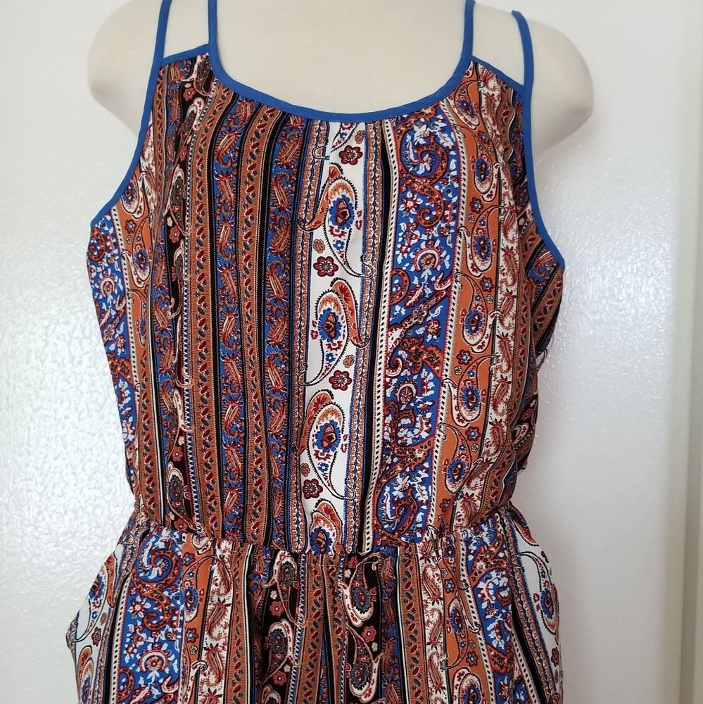 ***SOLD***Lightweight Boho Romper